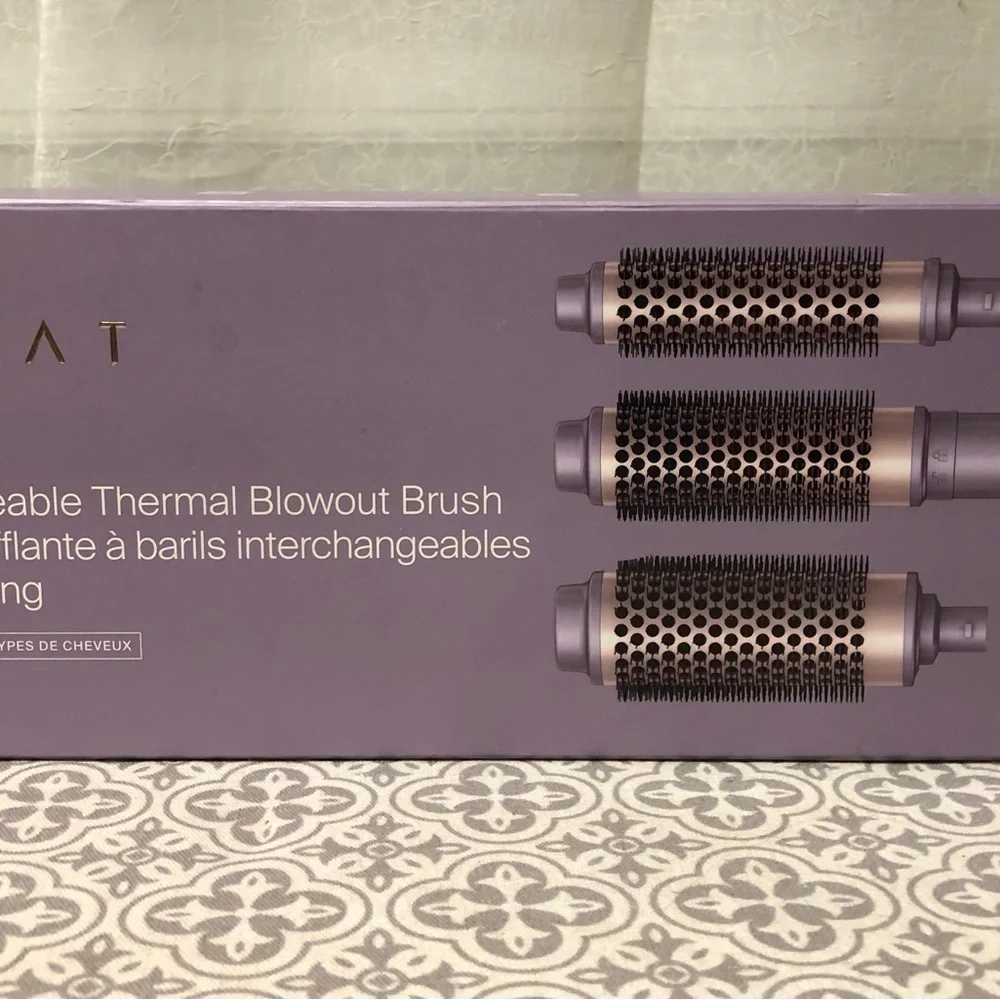 MONAT Interchangeable Thermal Blowout Brush - Purple